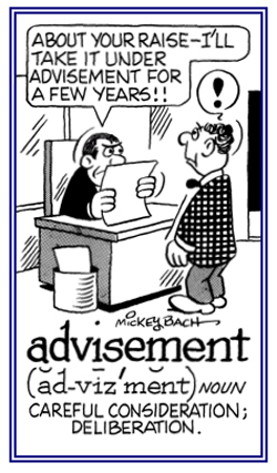 advisements