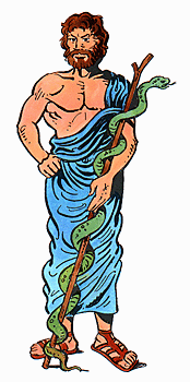 Greek God Asclepius