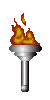 Olympic torch.