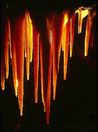 Picture of stalagmites or stalactites?