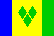 St. Vincent and The Grenadines flag