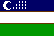 Uzbekistani flag